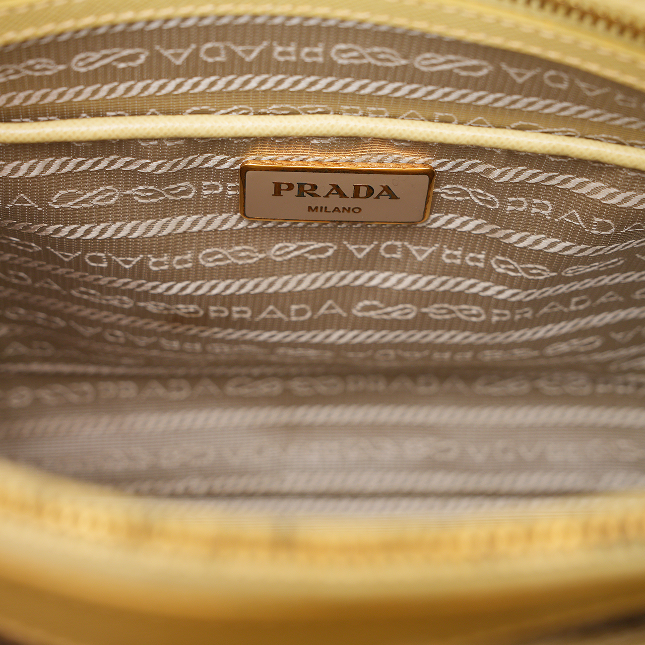 PRADA(USED)프라다 사피아노 럭스 탑핸들 토트백