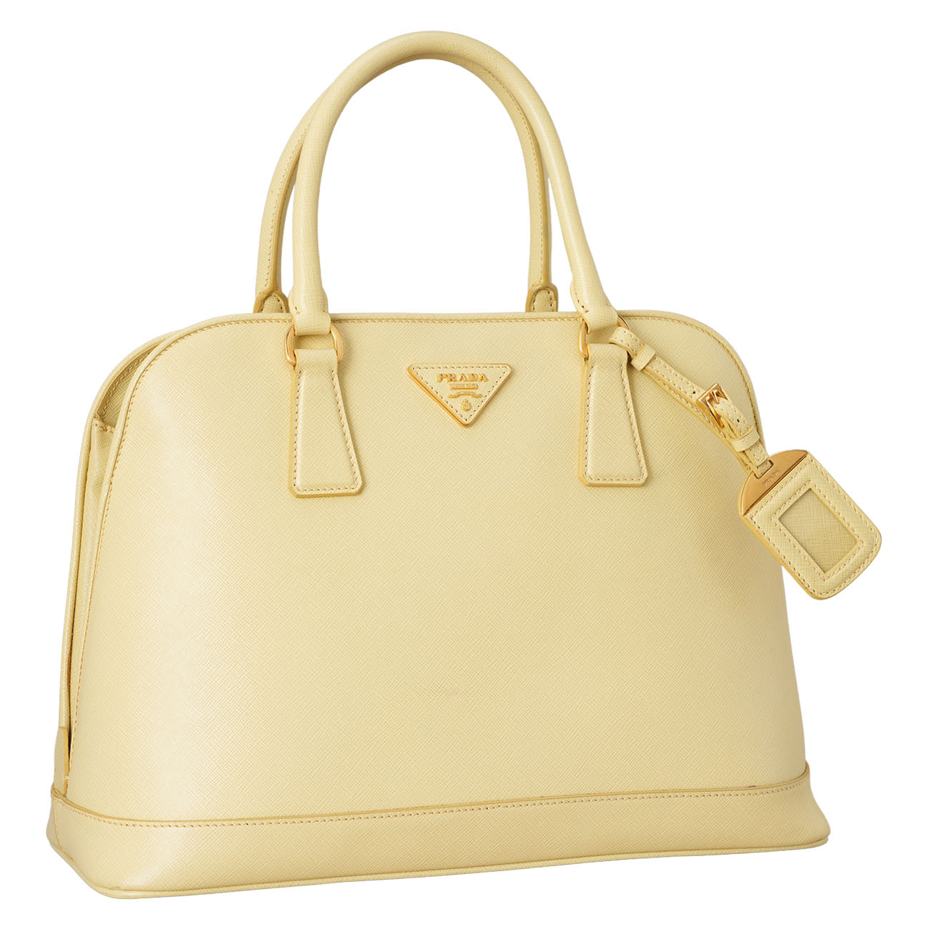 PRADA(USED)프라다 사피아노 럭스 탑핸들 토트백