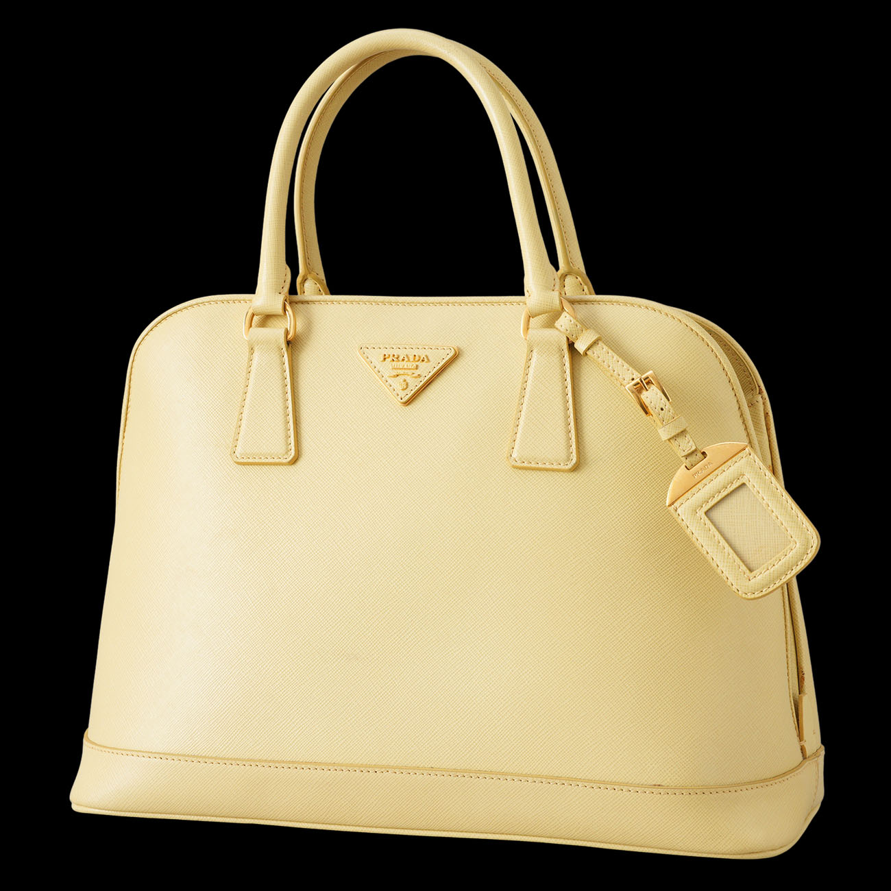 PRADA(USED)프라다 사피아노 럭스 탑핸들 토트백