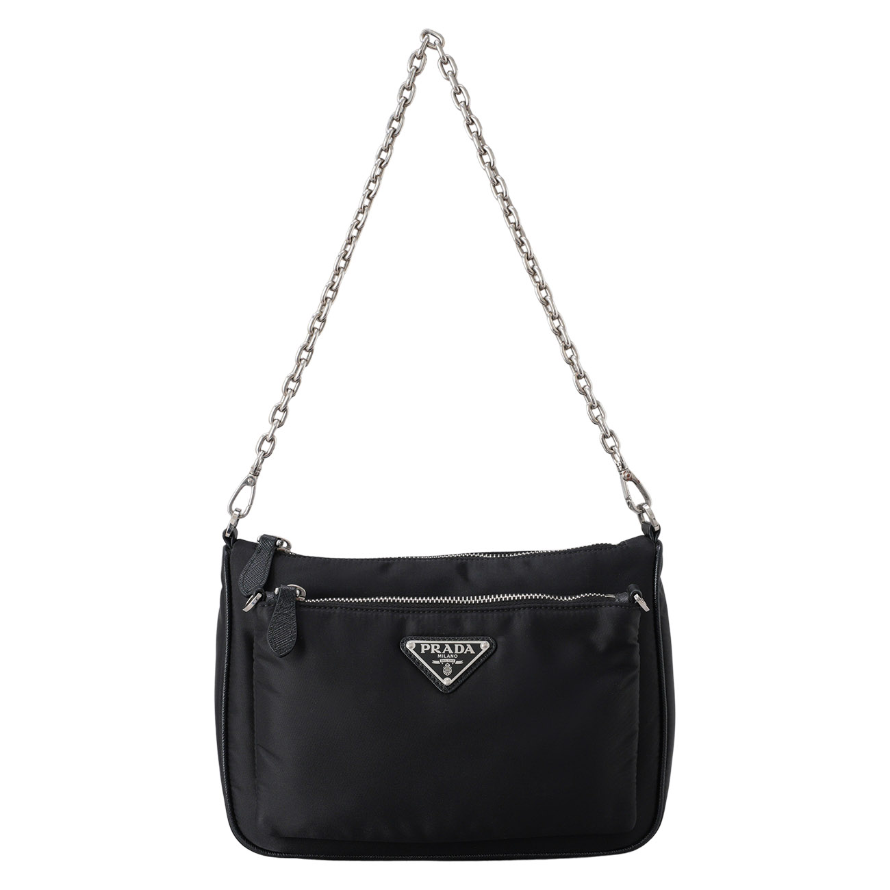 PRADA(USED)프라다 1BH168 리나일론 숄더백
