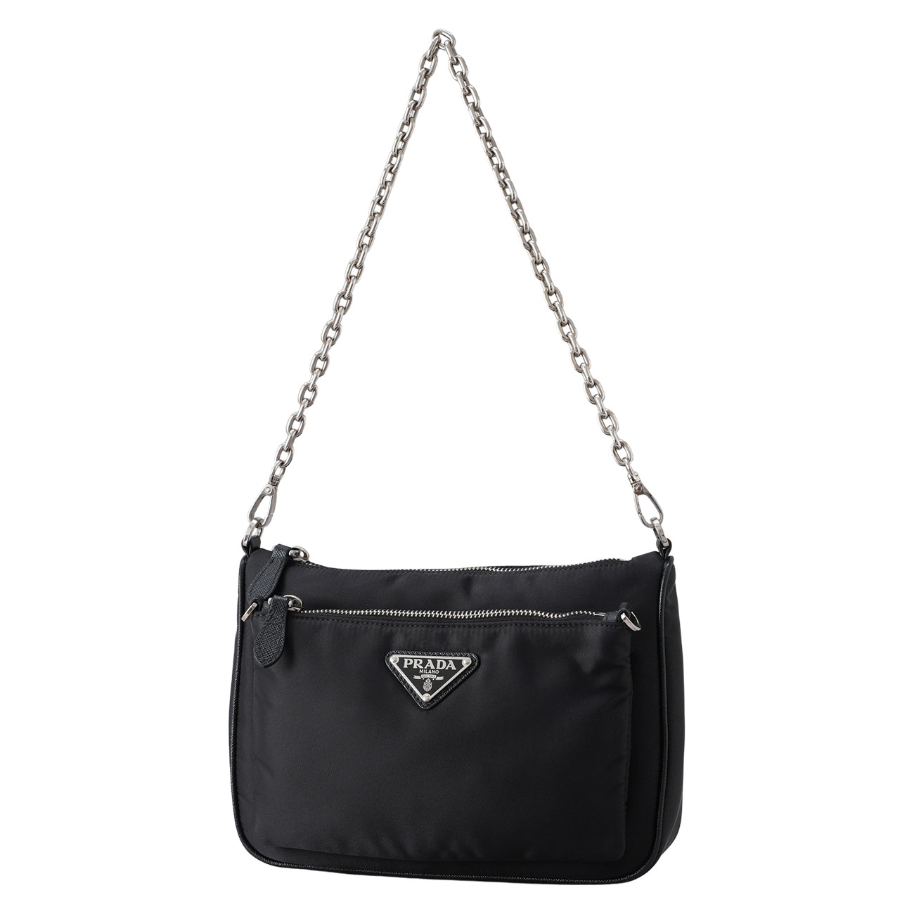 PRADA(USED)프라다 1BH168 리나일론 숄더백