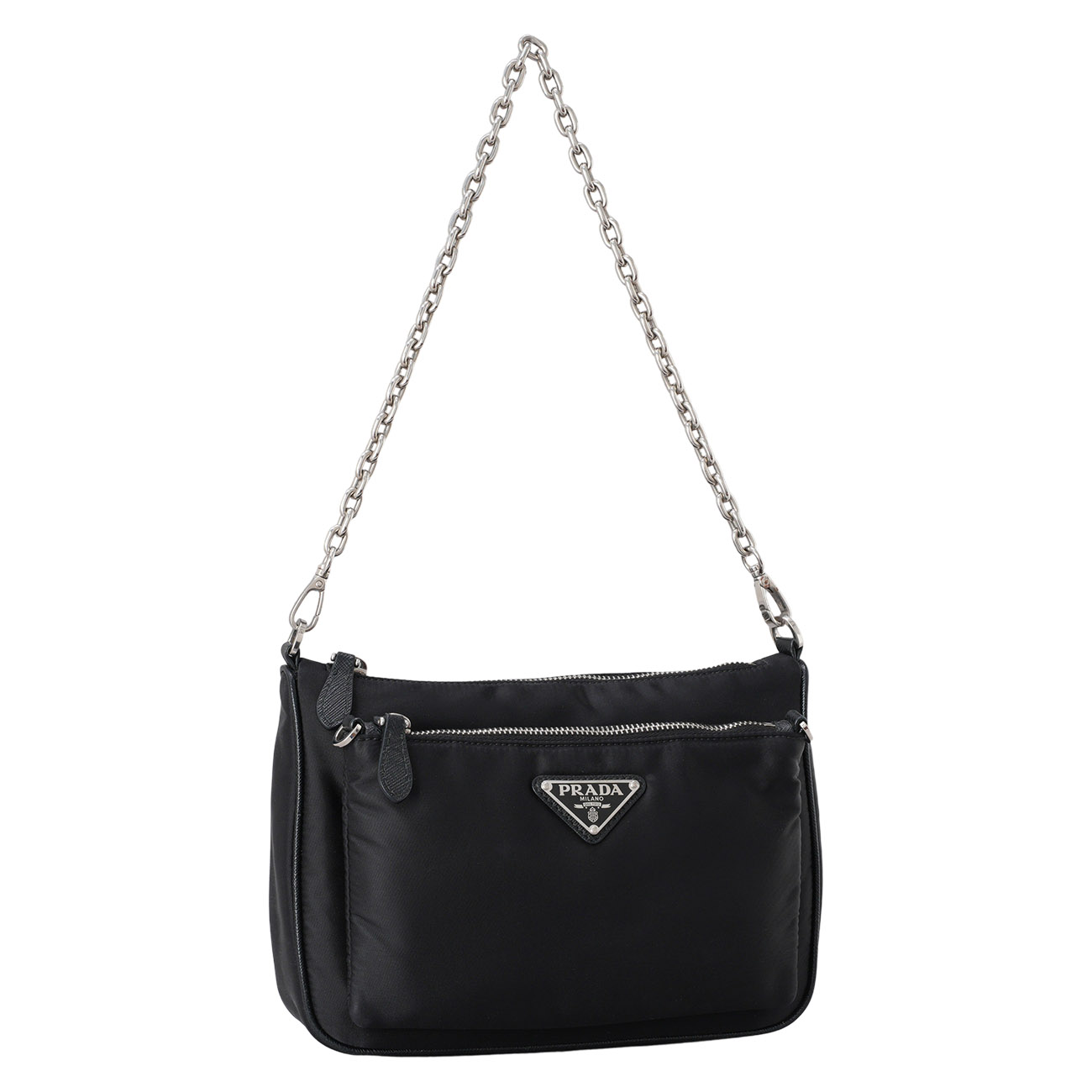 PRADA(USED)프라다 1BH168 리나일론 숄더백