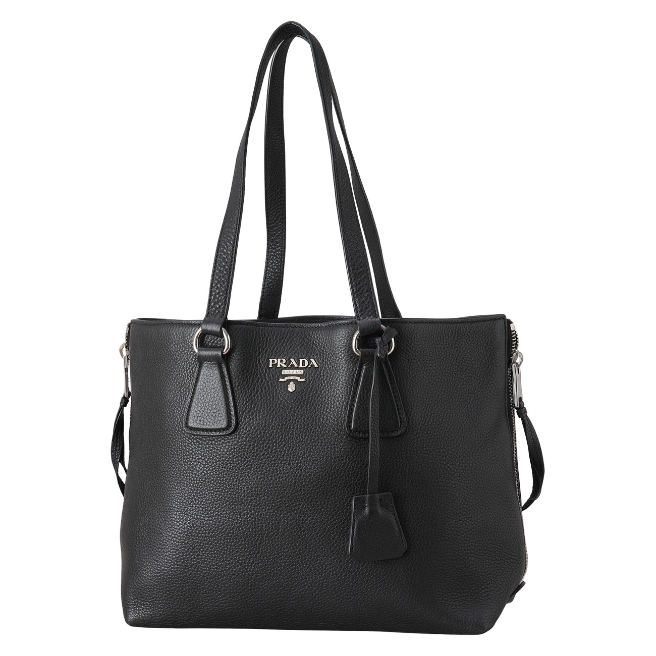 PRADA(USED)프라다 비텔로 숄더백 블랙