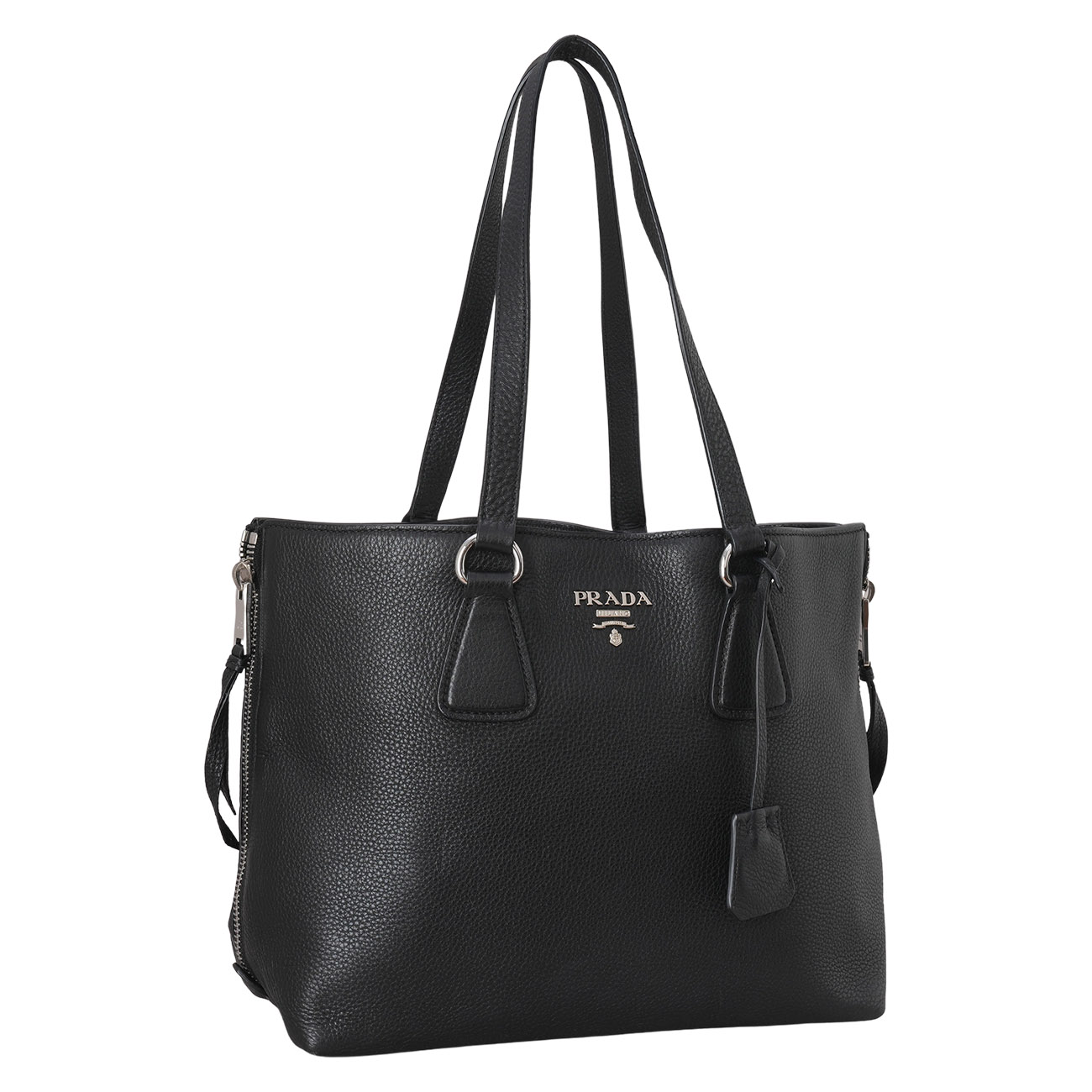 PRADA(USED)프라다 비텔로 숄더백 블랙