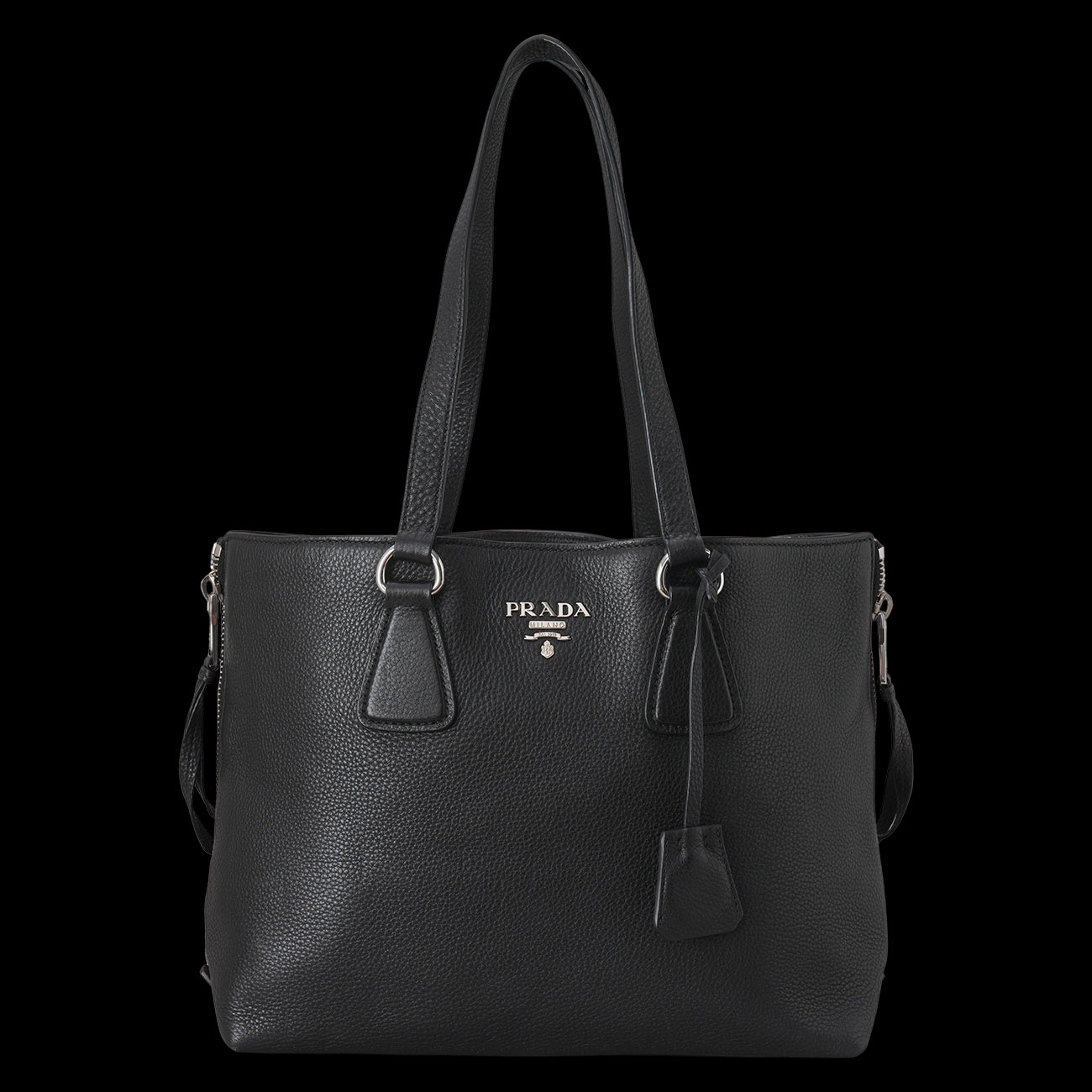 PRADA(USED)프라다 비텔로 숄더백 블랙