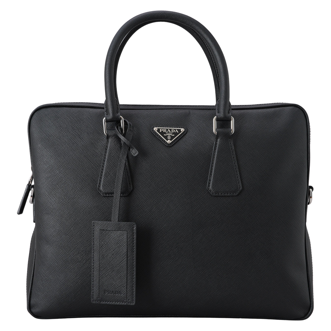 PRADA(USED)프라다 2VE368 사피아노 브리프케이스