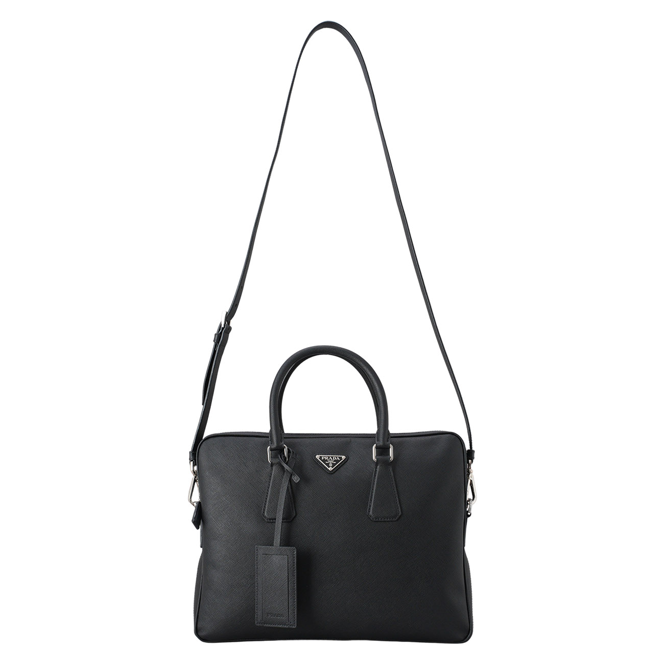 PRADA(USED)프라다 2VE368 사피아노 브리프케이스