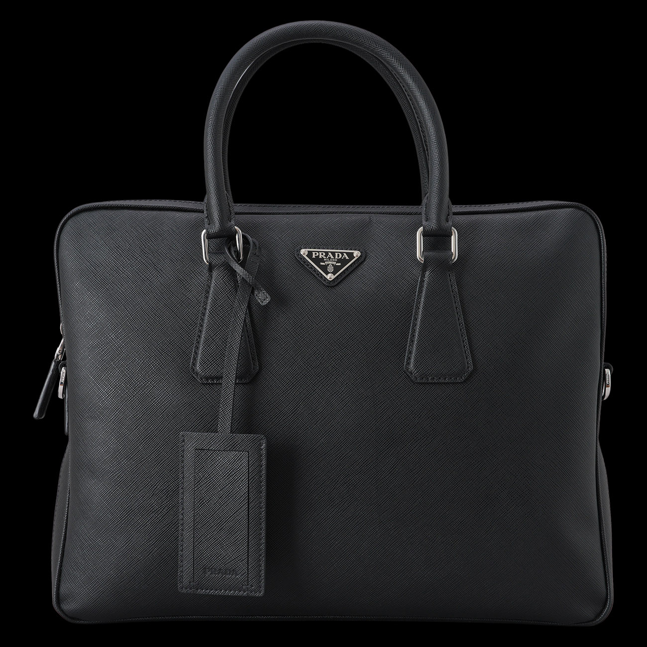 PRADA(USED)프라다 2VE368 사피아노 브리프케이스