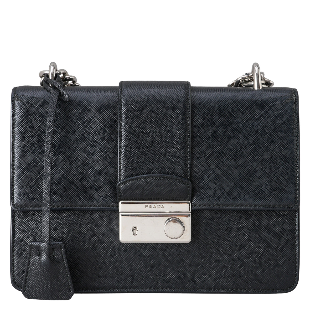 PRADA(USED)프라다 체인 숄더백
