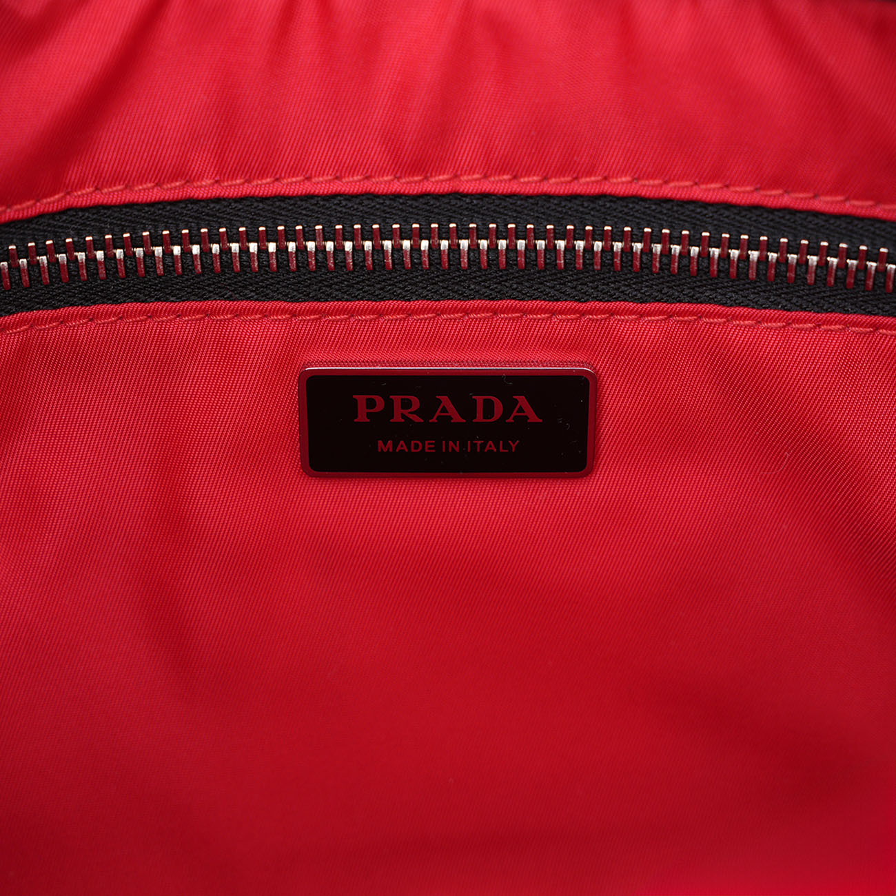 PRADA(USED)프라다 나일론 투포켓 크로스백