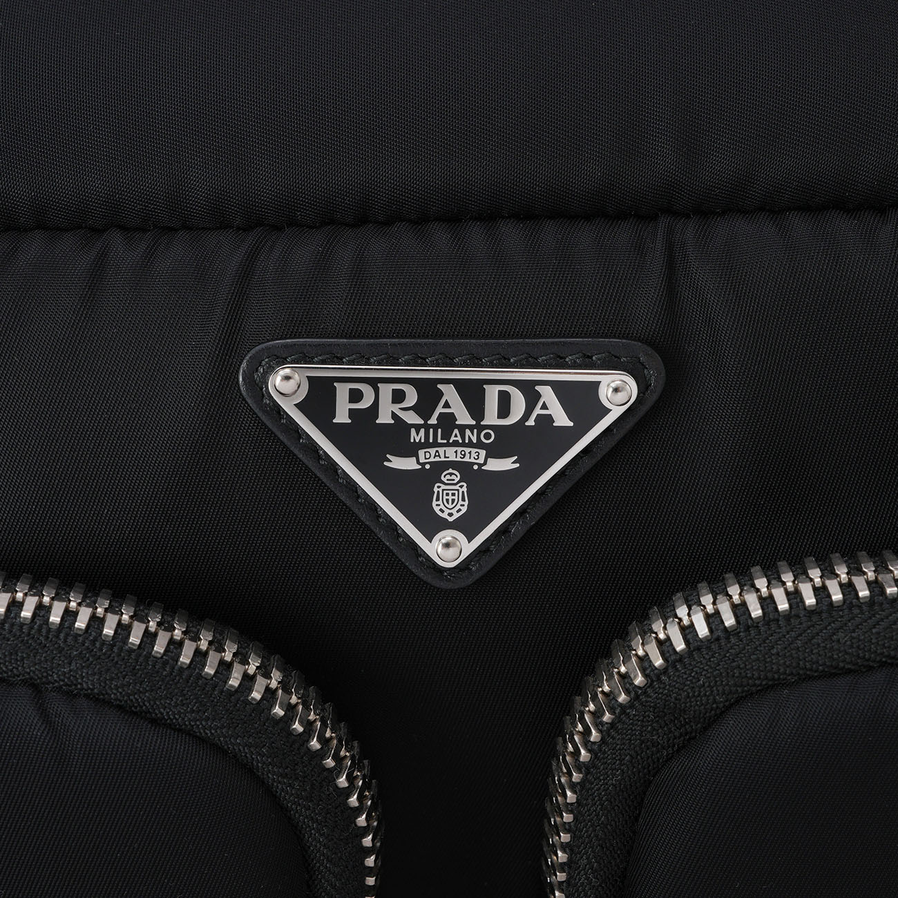 PRADA(USED)프라다 나일론 투포켓 크로스백