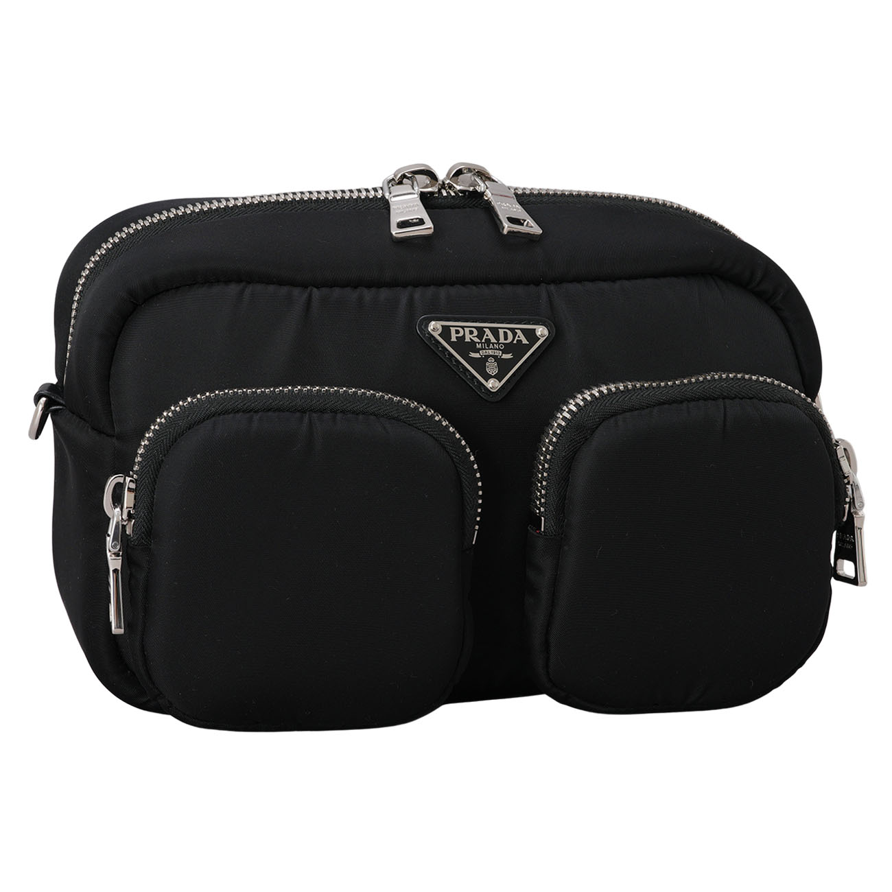 PRADA(USED)프라다 나일론 투포켓 크로스백