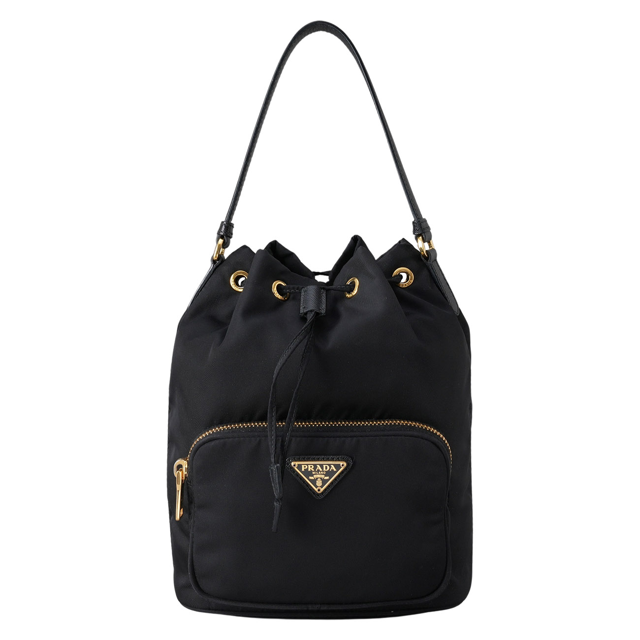 PRADA(USED)프라다 1BH038 나일론 버킷백