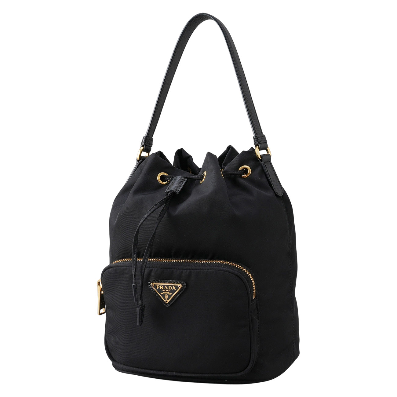 PRADA(USED)프라다 1BH038 나일론 버킷백