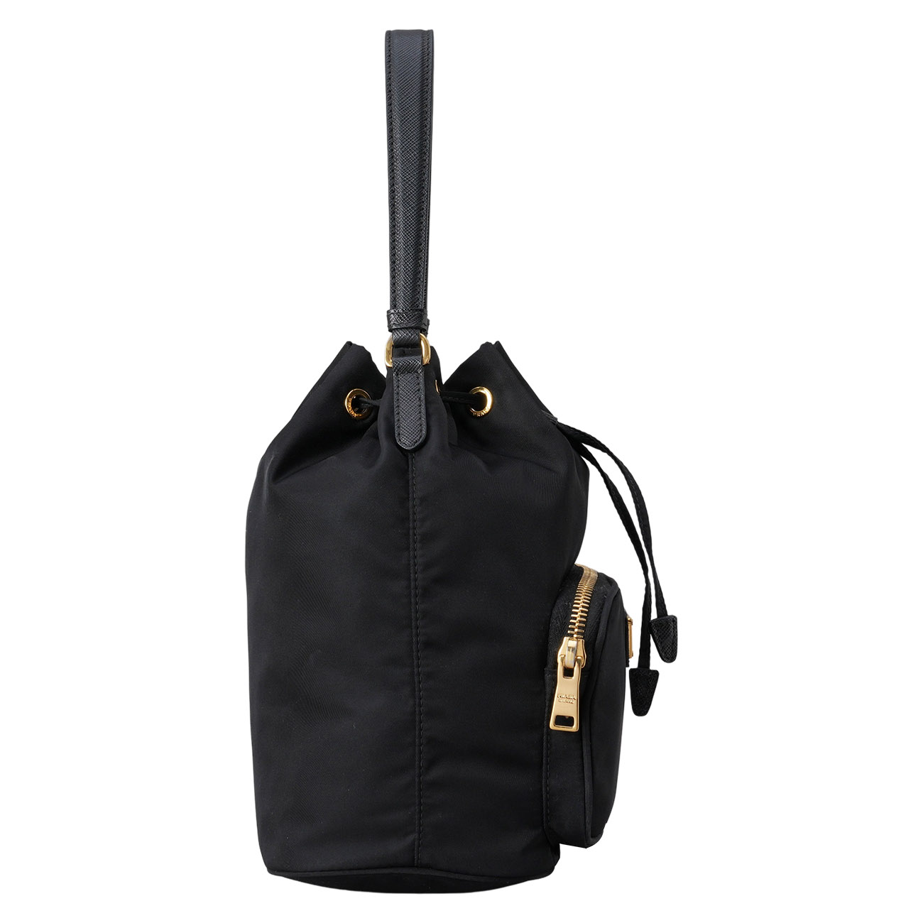 PRADA(USED)프라다 1BH038 나일론 버킷백