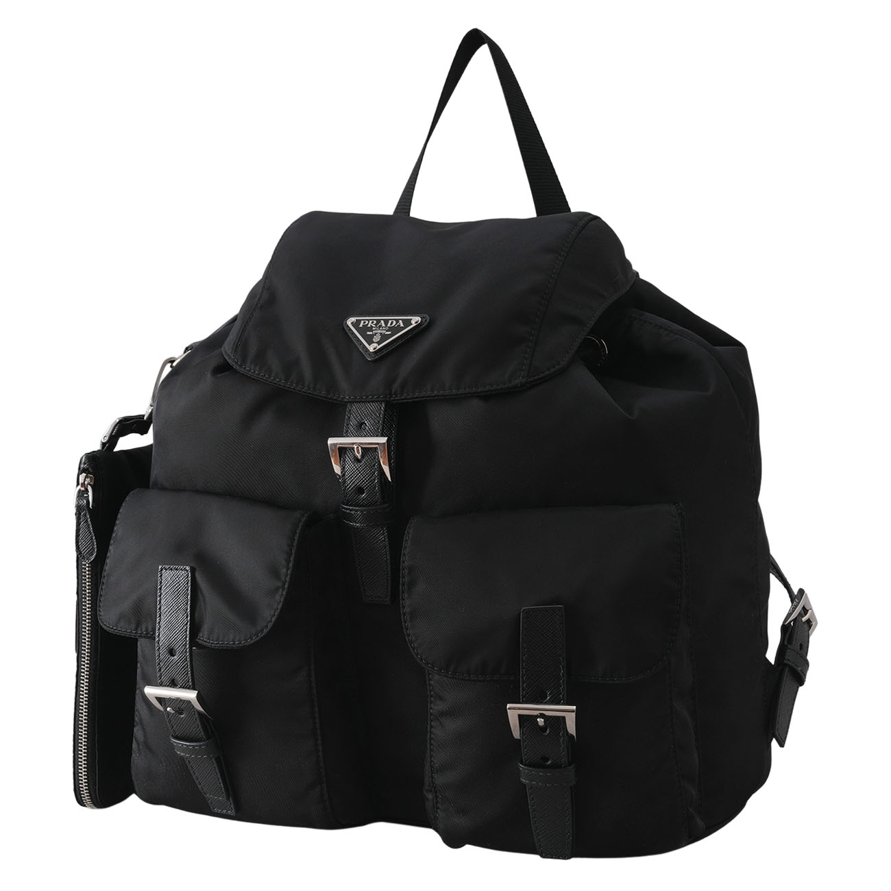 PRADA(USED)프라다 리나일론 투포켓 백팩