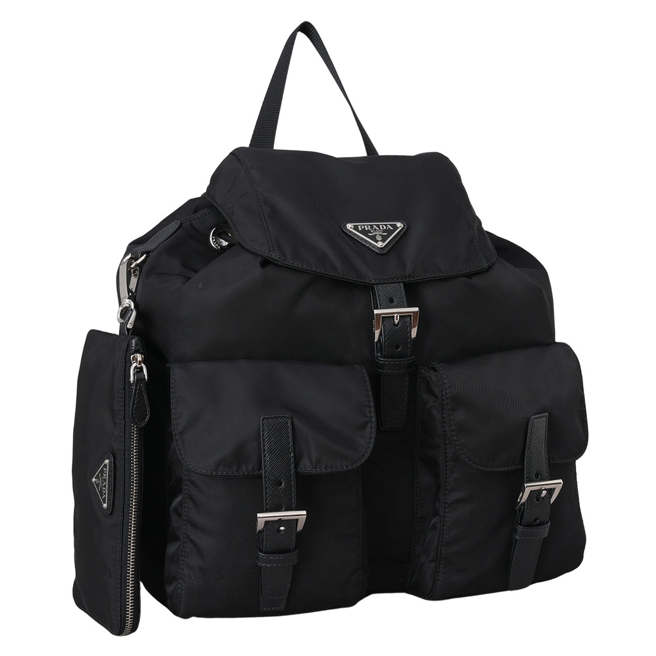 PRADA(USED)프라다 리나일론 투포켓 백팩