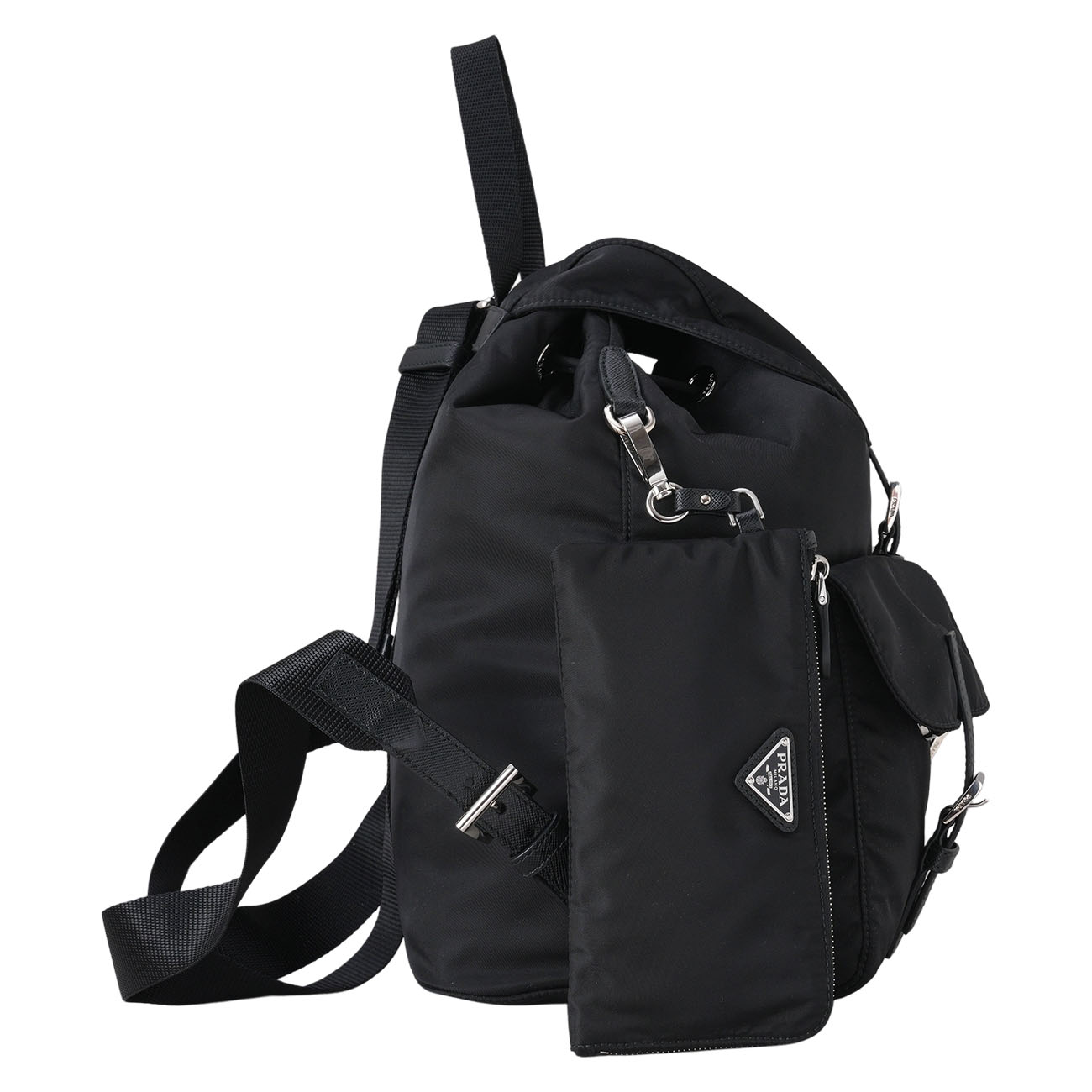 PRADA(USED)프라다 리나일론 투포켓 백팩
