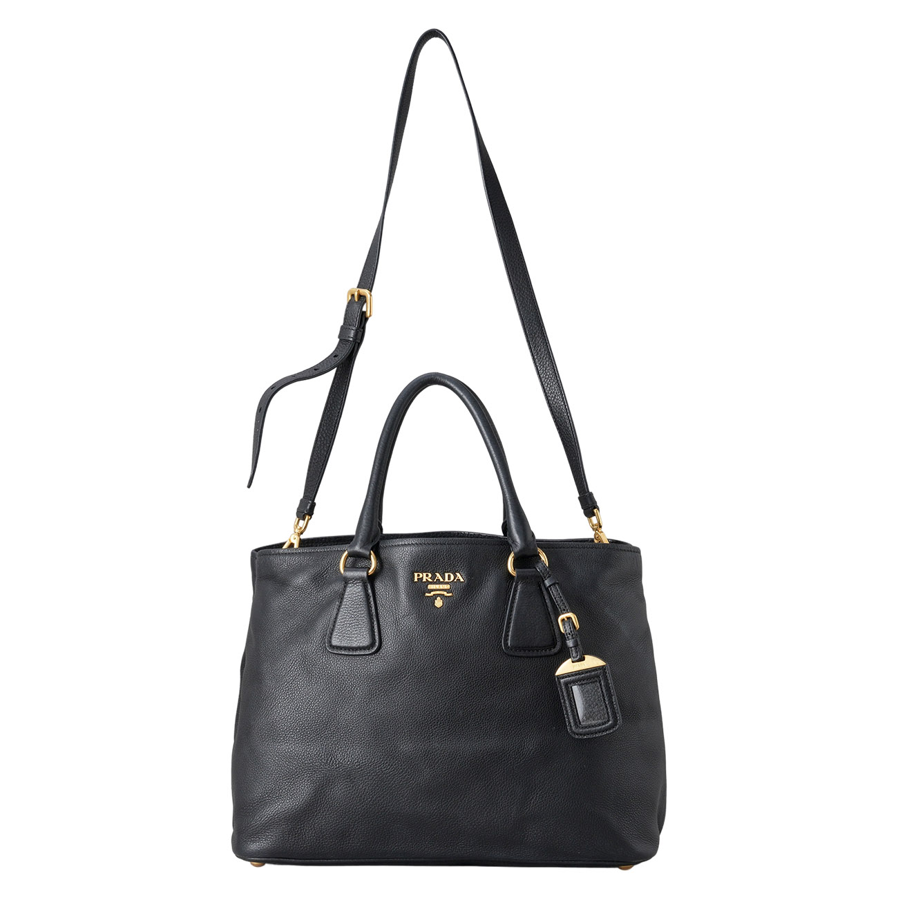 PRADA(USED)프라다 비텔로 토트겸 숄더백