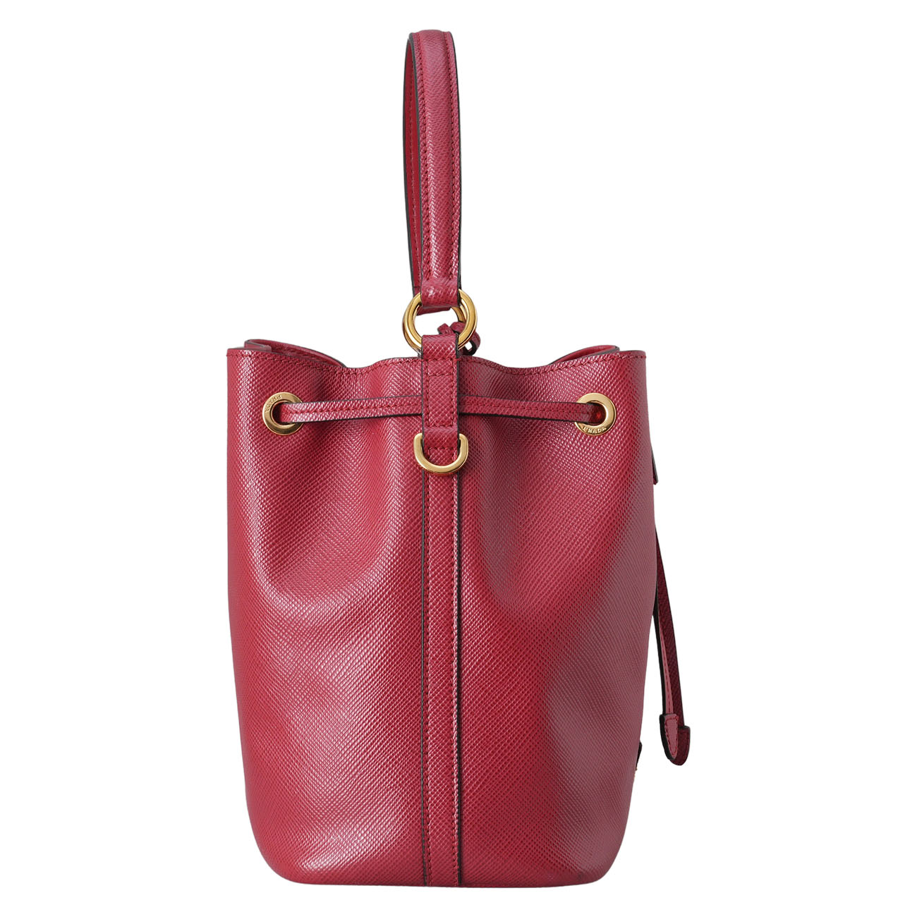 PRADA(USED)프라다 1BE032 사피아노 버킷백