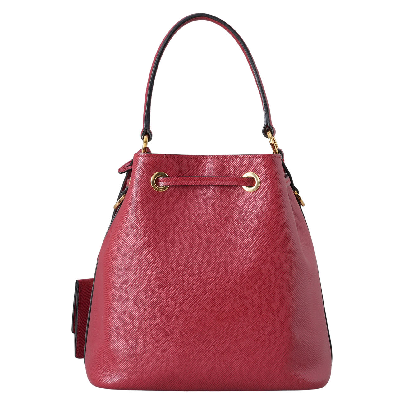 PRADA(USED)프라다 1BE032 사피아노 버킷백