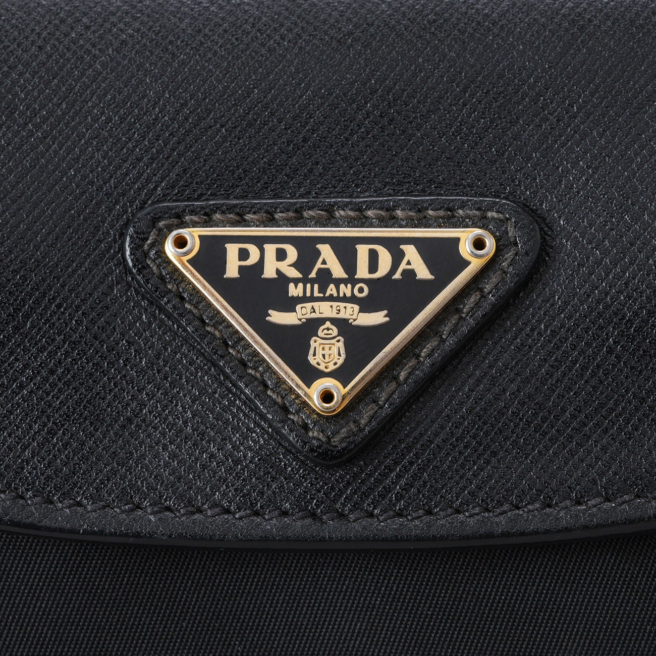 PRADA(USED)프라다 삼각로고 리나일론 체인 숄더백