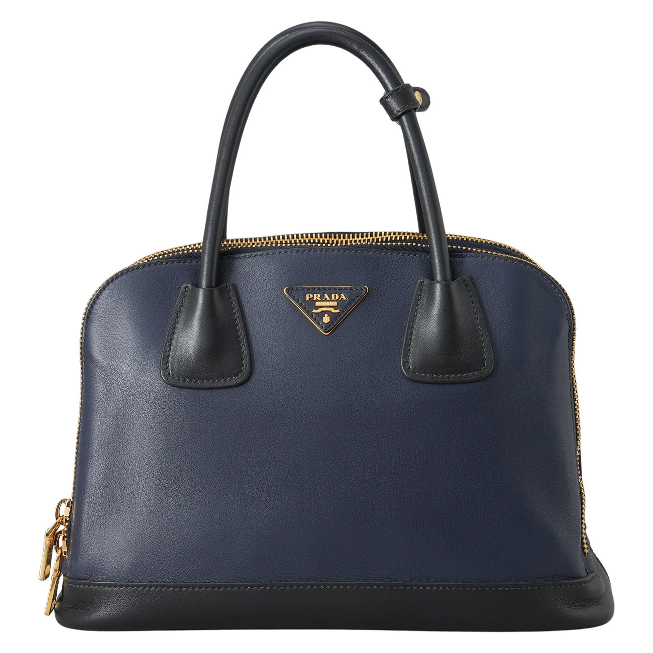 PRADA(USED)프라다 삼각로고 레더 토트 겸 숄더백