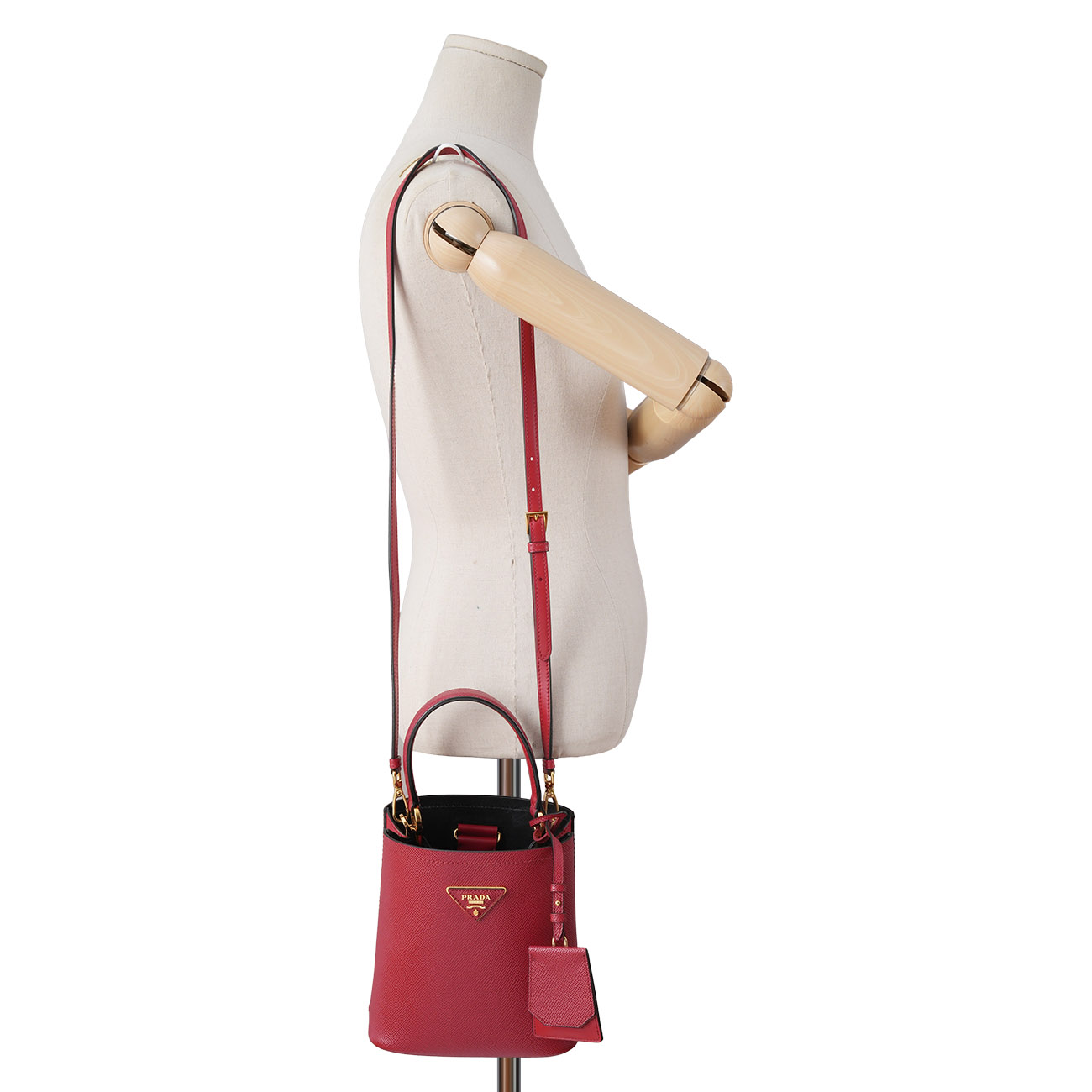 PRADA(USED)프라다 1BA217 사피아노 파니에 미니