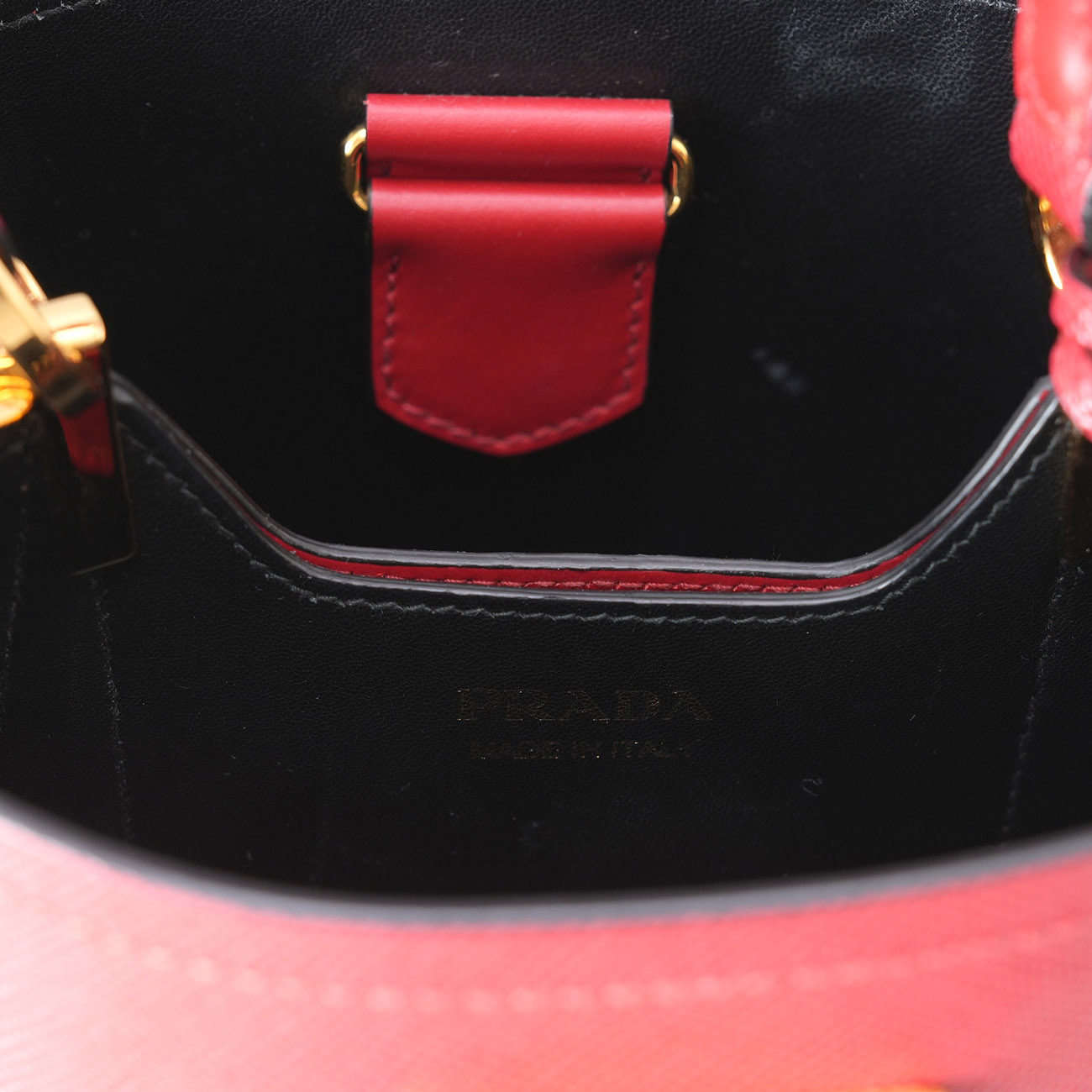 PRADA(USED)프라다 1BA217 사피아노 파니에 미니