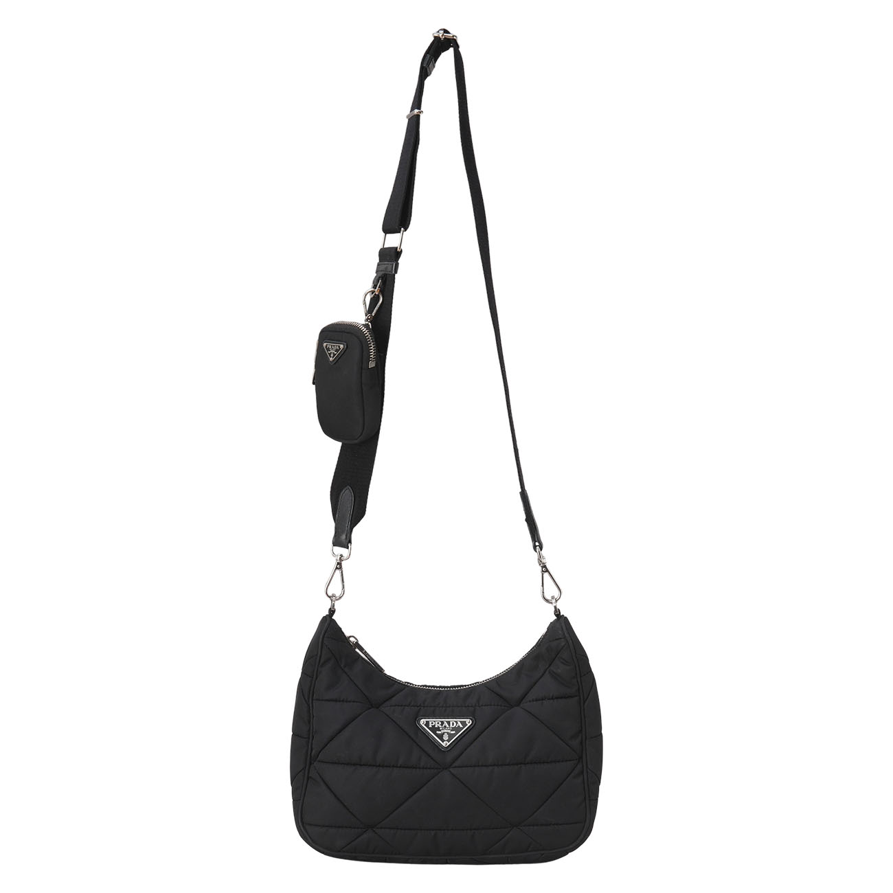 PRADA(USED)프라다 패치워크 멀티 호보백