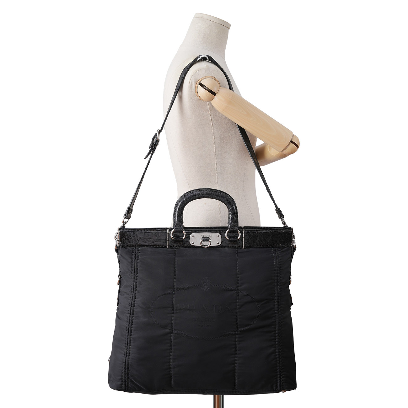 PRADA(USED)프라다 나일론 토트겸 숄더백