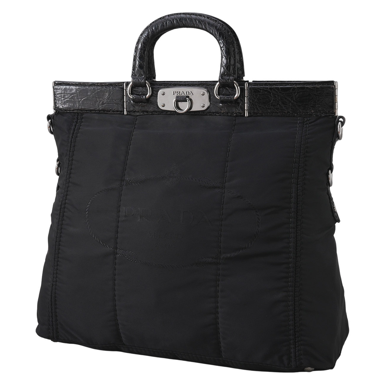 PRADA(USED)프라다 나일론 토트겸 숄더백