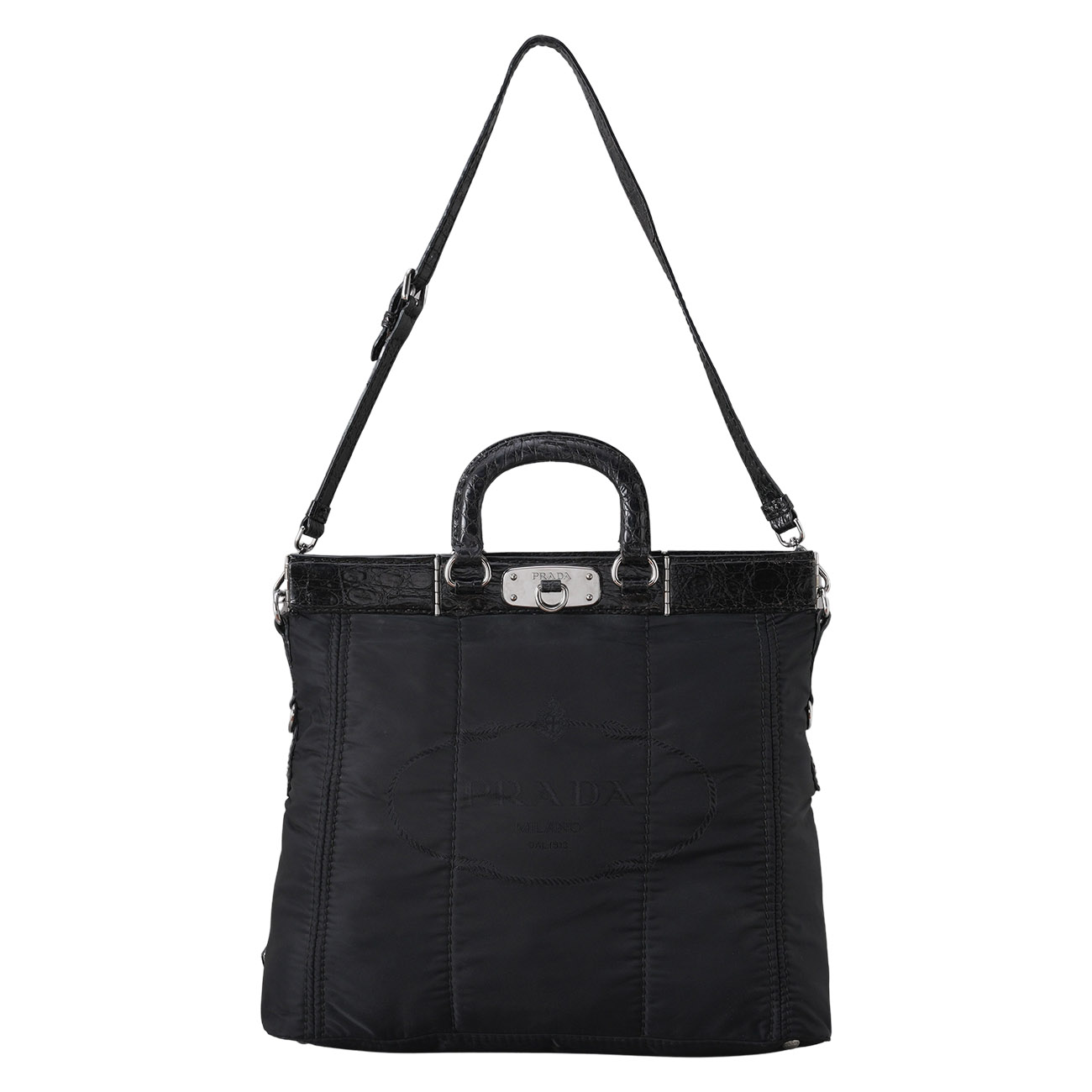 PRADA(USED)프라다 나일론 토트겸 숄더백