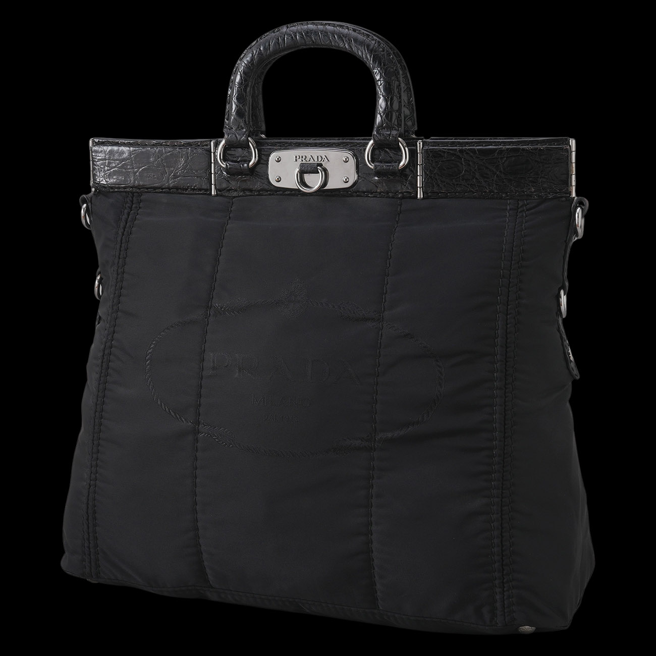 PRADA(USED)프라다 나일론 토트겸 숄더백