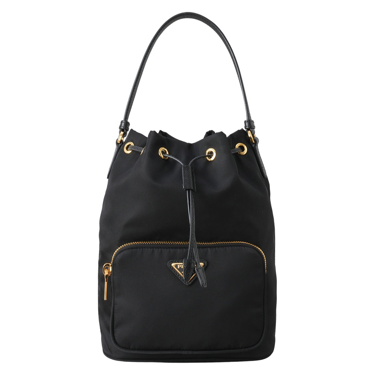 PRADA(USED)프라다 1BH038 듀엣 리나일론 버킷백 26Y