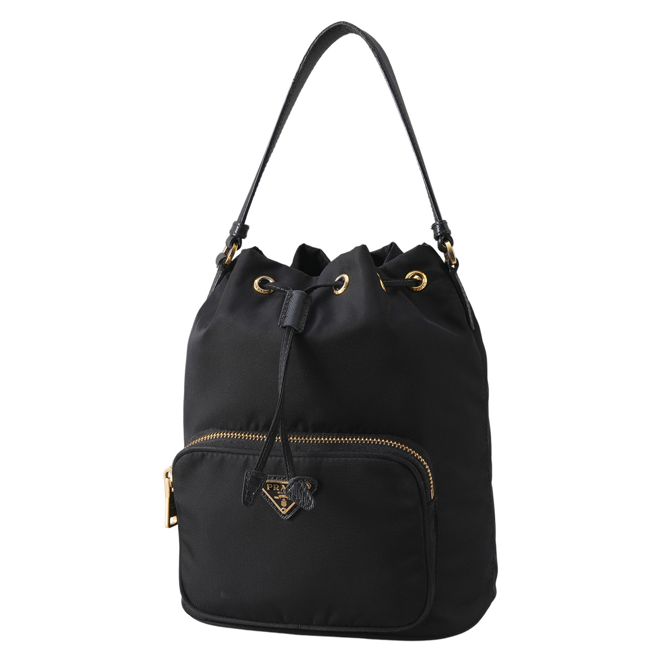 PRADA(USED)프라다 1BH038 리나일론 테수토 버킷백