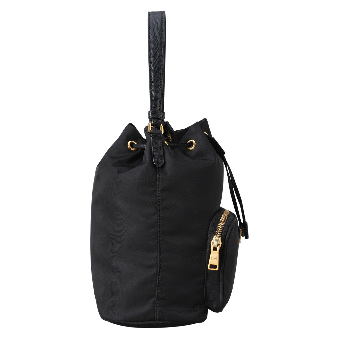 PRADA(USED)프라다 1BH038 리나일론 테수토 버킷백