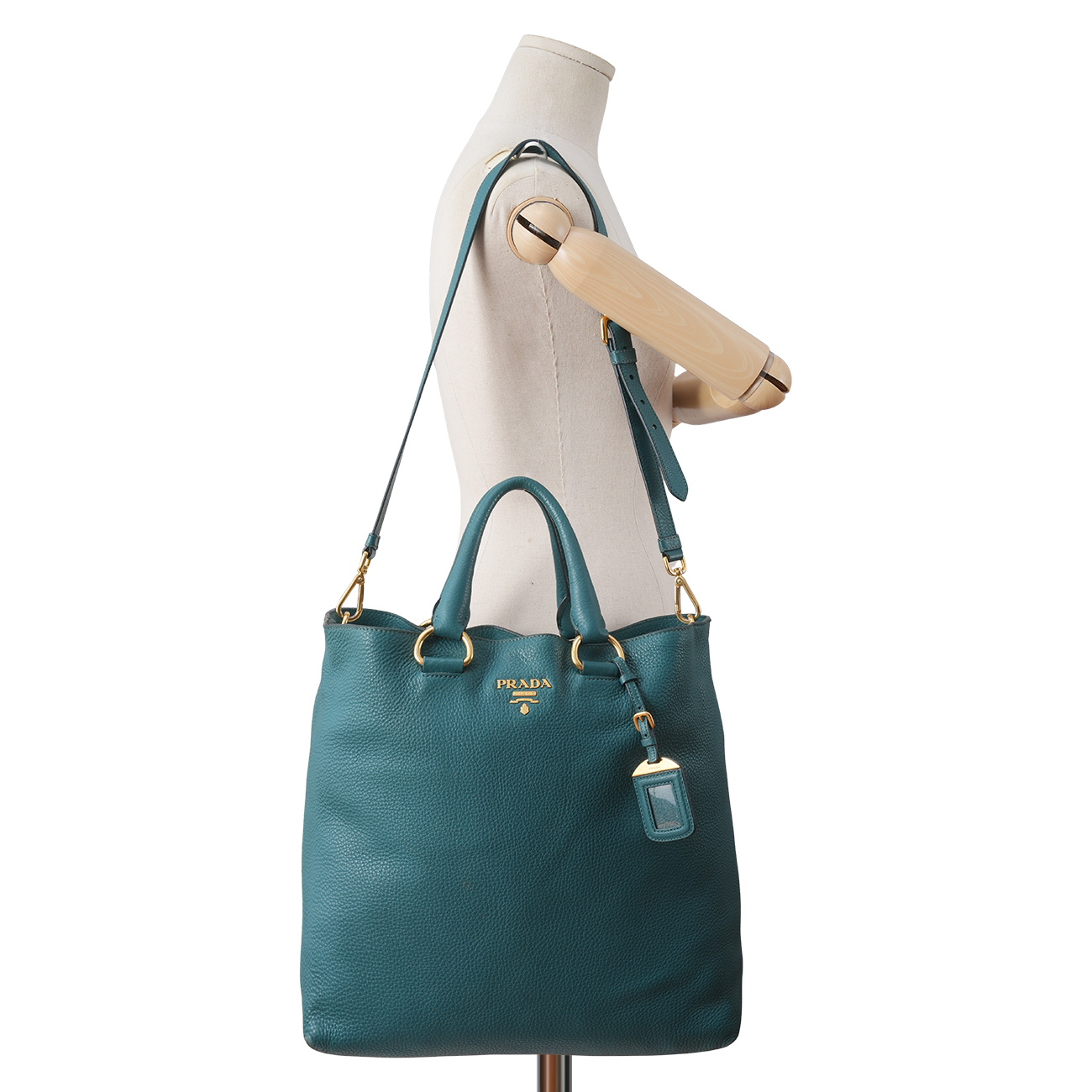 PRADA(USED)프라다 비텔로 토트겸 숄더백