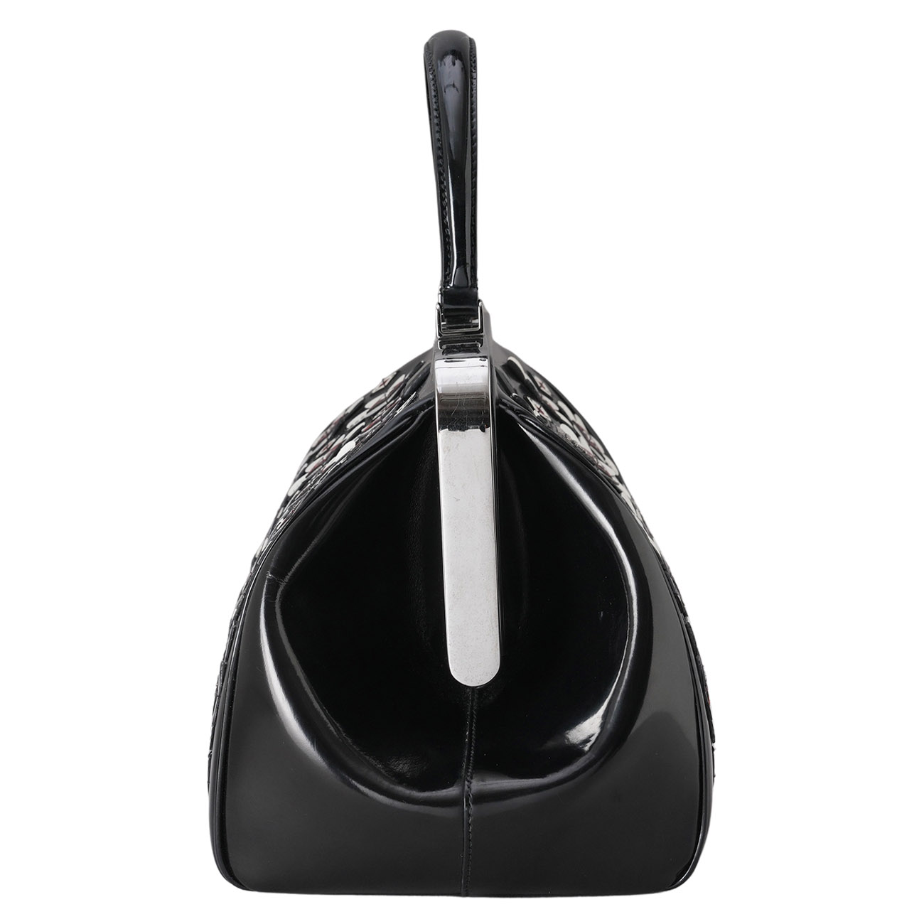 PRADA(USED)프라다 플라워 패턴 토트백