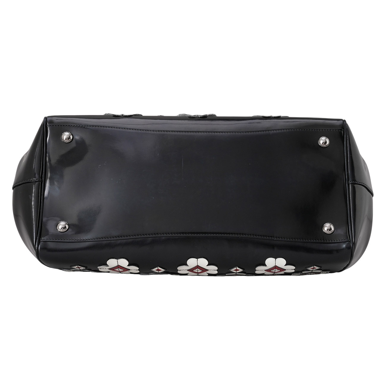 PRADA(USED)프라다 플라워 패턴 토트백