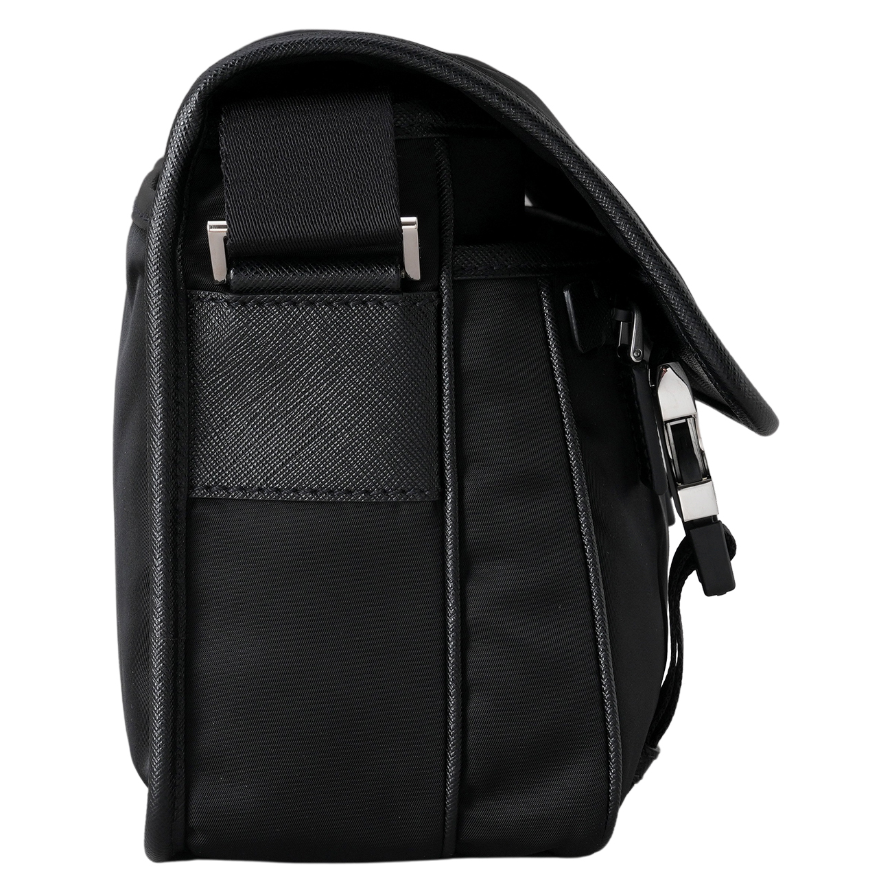 PRADA(USED)프라다 2VD769 리나일론 및 레더 숄더백