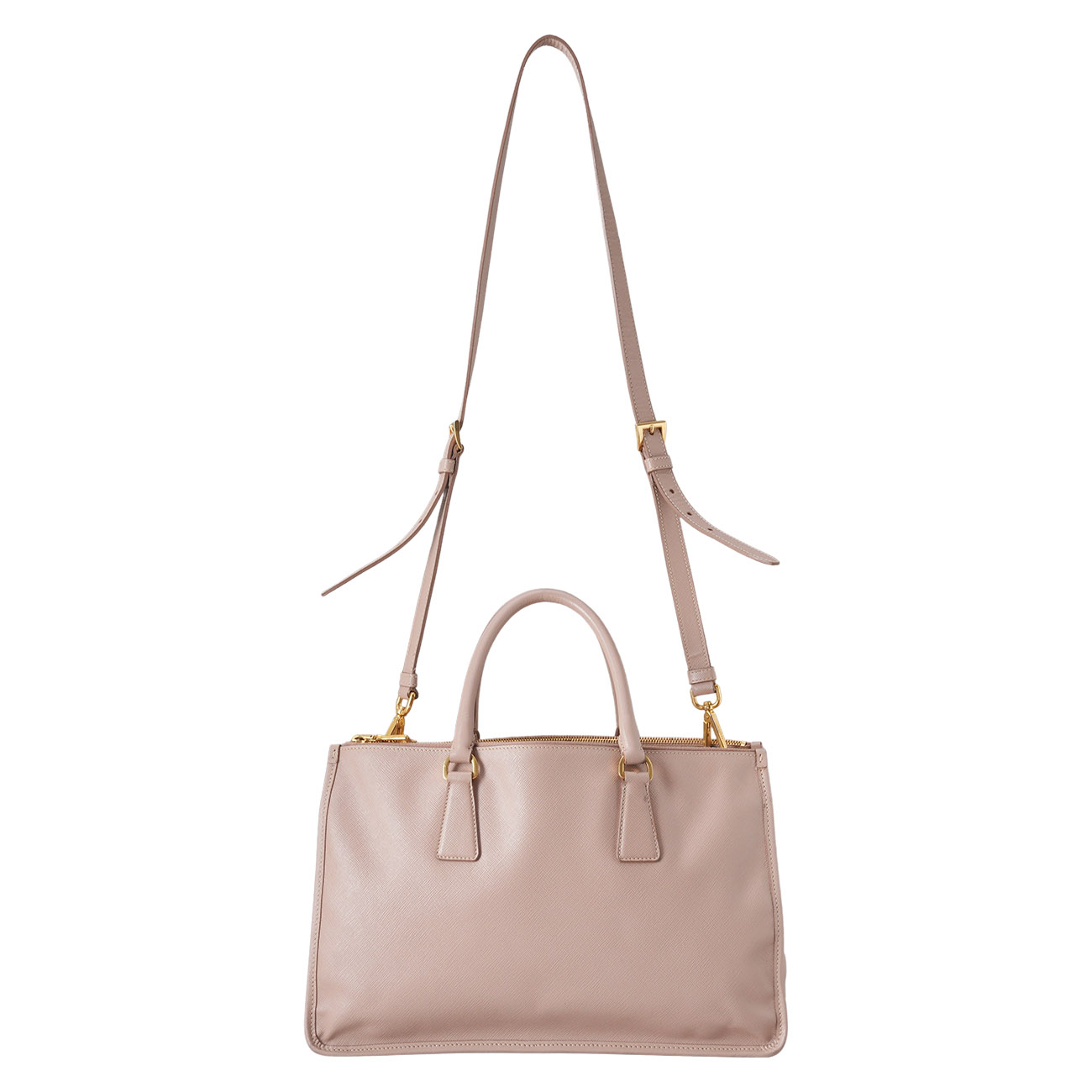 PRADA(USED)프라다 BN2136 사피아노 럭스백 & 프라다 키링