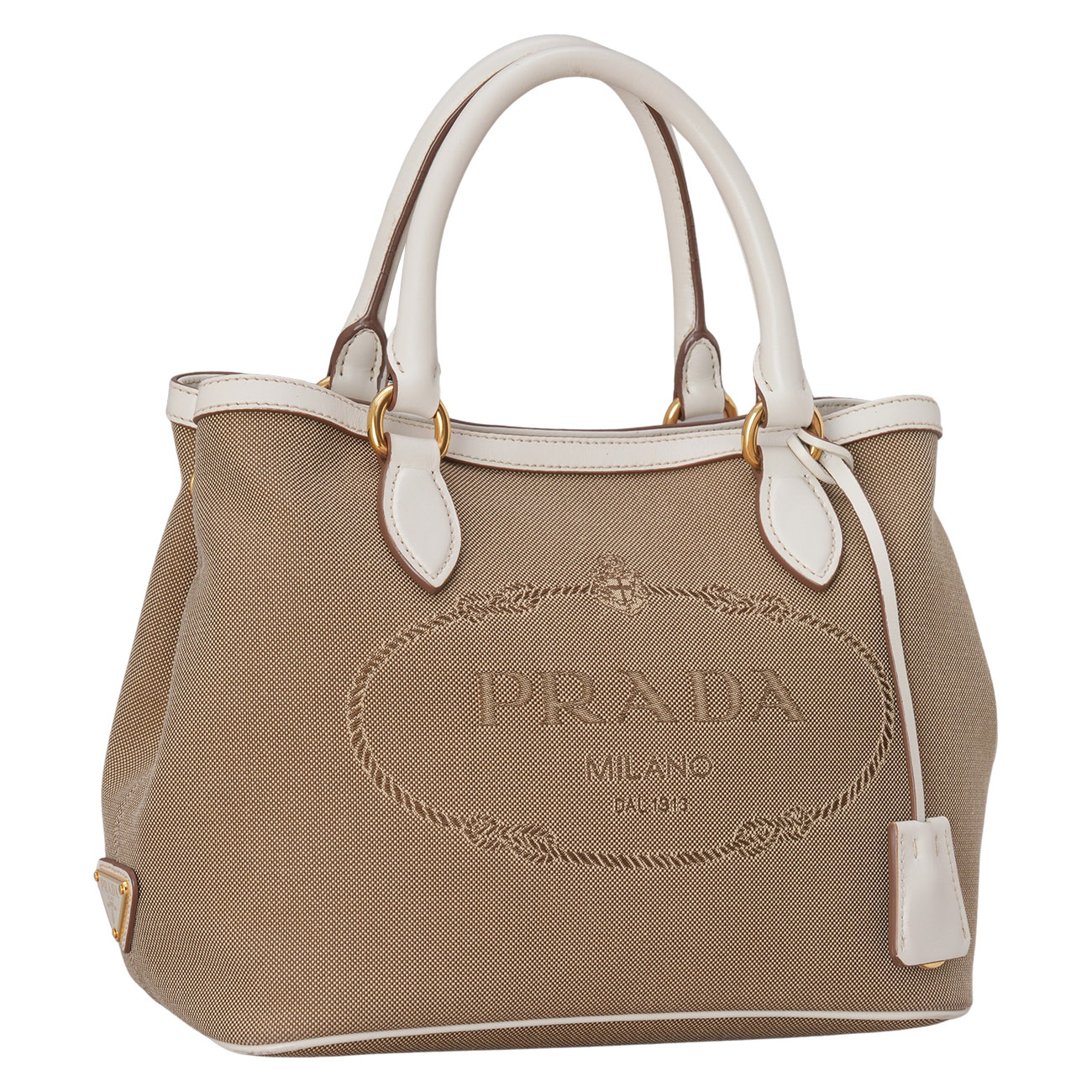 PRADA(USED)프라다 자카드 투웨이백