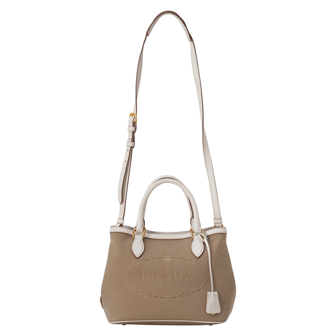 PRADA(USED)프라다 자카드 투웨이백