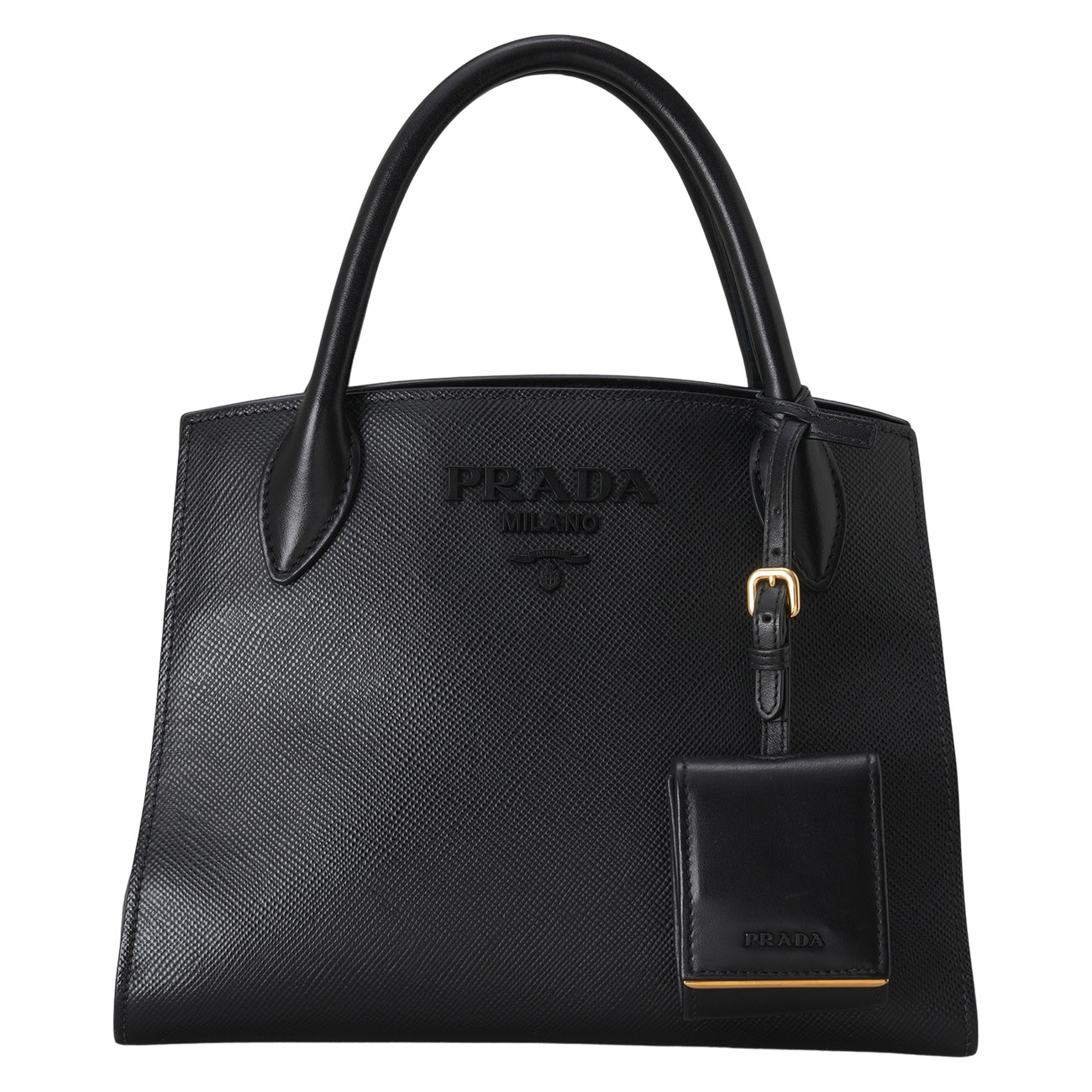 PRADA(USED)프라다 1BPA156 모노크롬 토트백