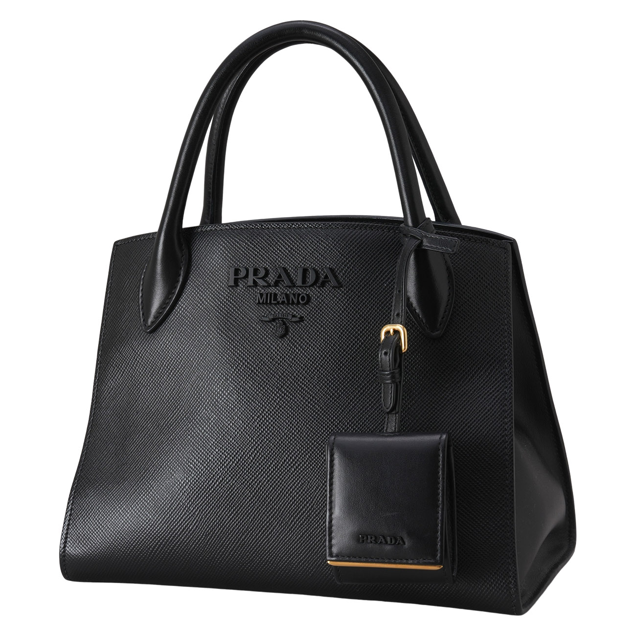 PRADA(USED)프라다 1BPA156 모노크롬 토트백