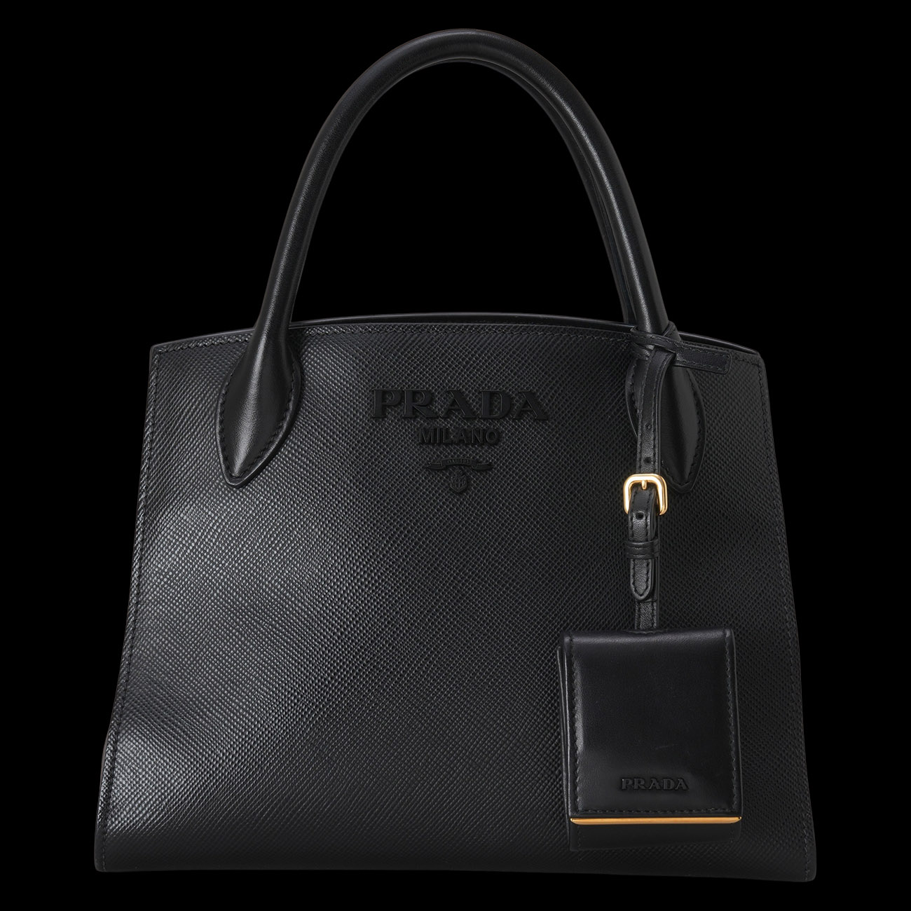 PRADA(USED)프라다 1BPA156 모노크롬 토트백
