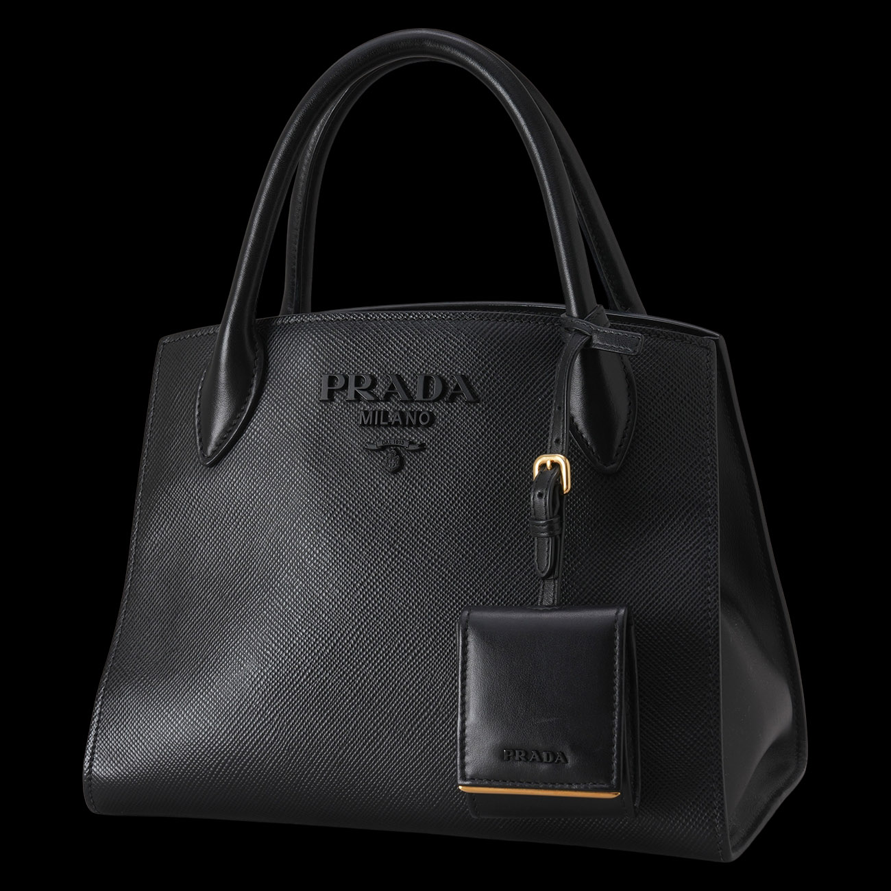 PRADA(USED)프라다 1BPA156 모노크롬 토트백