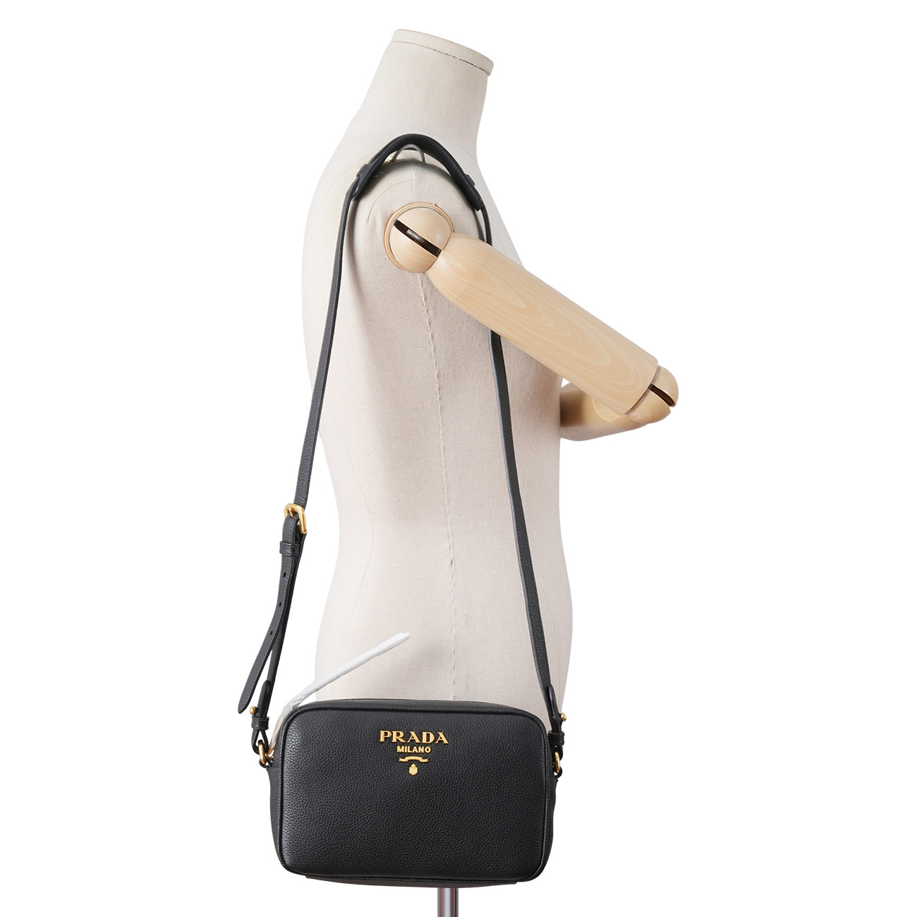PRADA(USED)프라다 1BH103 비텔로 카메라백