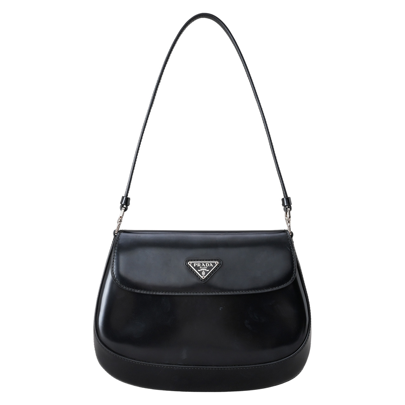 PRADA(USED)프라다 브러쉬드 클레오백